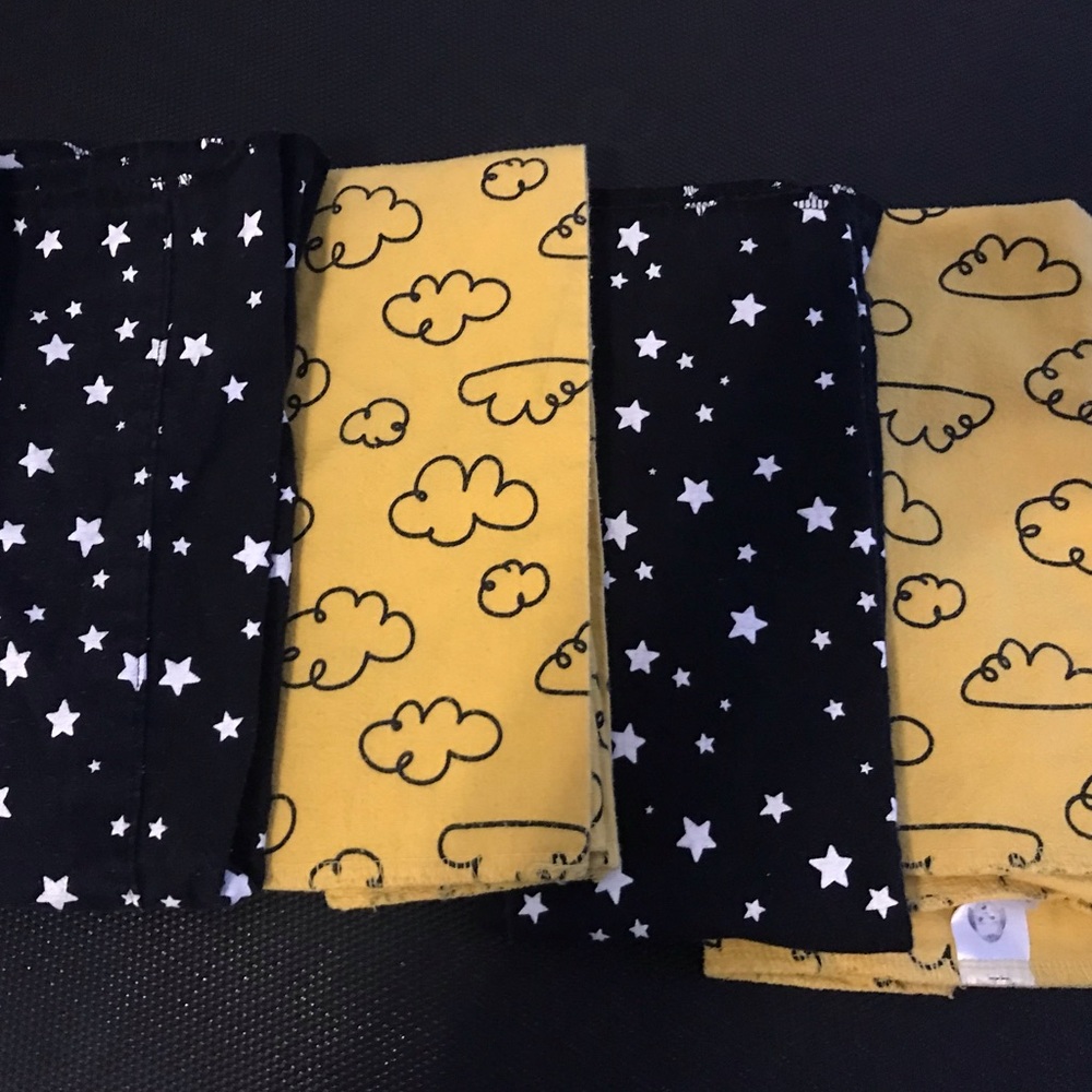 Gerber Baby Burp Rags set of 4